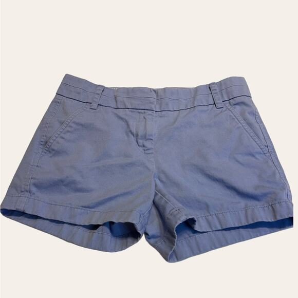 J. Crew Pants - J Crew Women’s Blue Chino Shorts 00